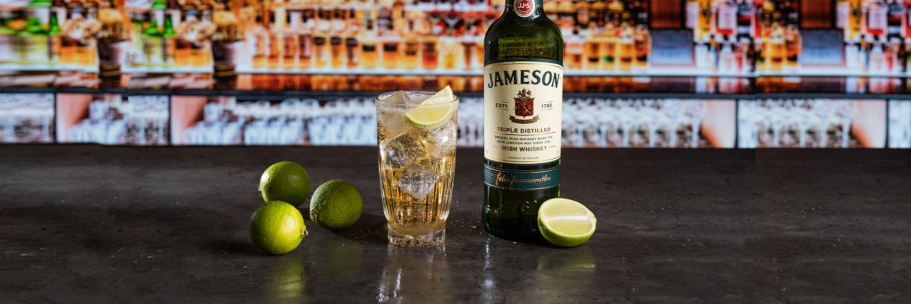 Whiskeydrink Jameson Ginger Ale Pernod Ricard Sverige